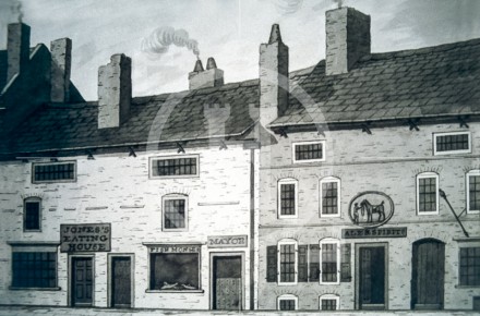 Jones Eating House, Dale Street, 1830